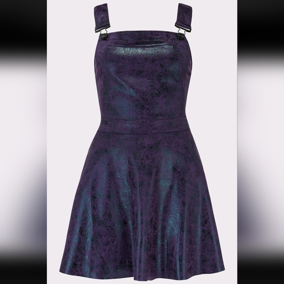 Killstar Dresses & Skirts - Killstar Shimmering Purple Mini Dress